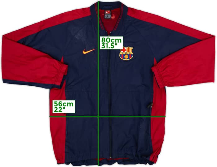 1999-00 Barcelona Nike Rain Jacket - 6/10 - (S)