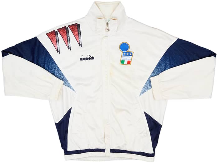 1992 Italy Diadora Track Jacket - 4/10 - (L)
