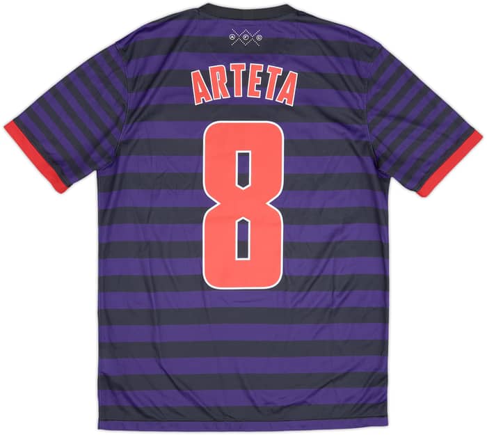 2012-13 Arsenal Away Shirt Arteta #8 - 5/10 - (M)