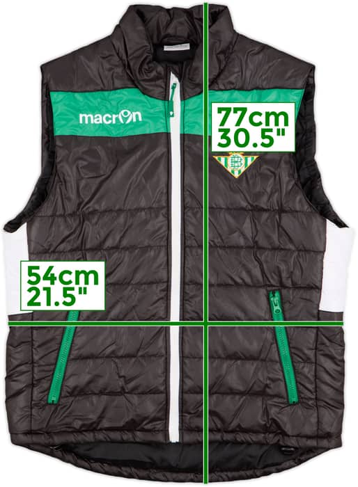 2014-15 Real Betis Macron Gilet - 8/10 - (S)