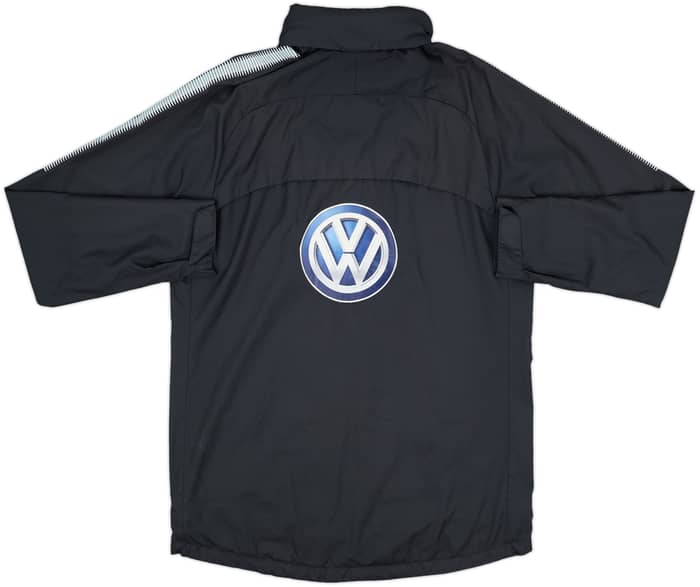 2017-18 Wolfsburg Nike Staff Issue Hooded Rain Jacket JS - 7/10 - (L)