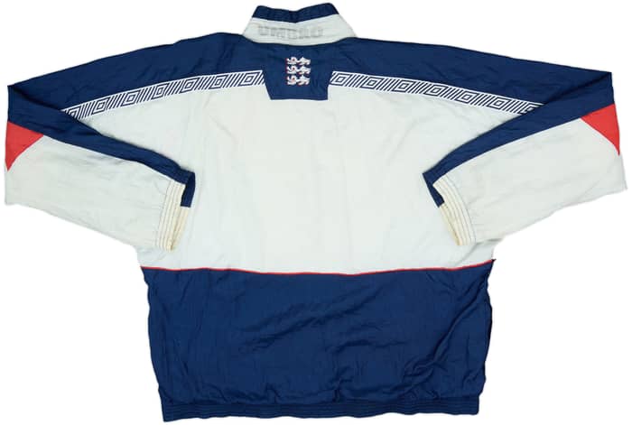 1990-92 England Umbro Track Jacket - 7/10 - (XL)