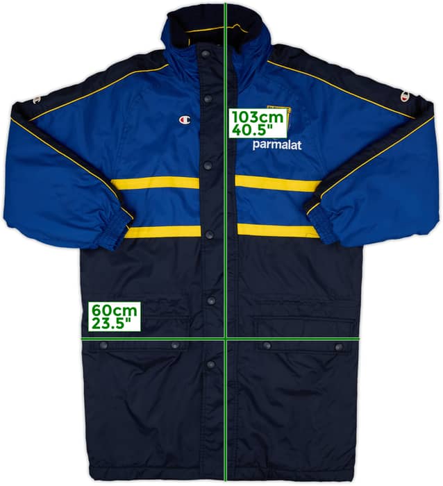 1999-00 Parma Champion Bench Coat - 6/10 - (S)