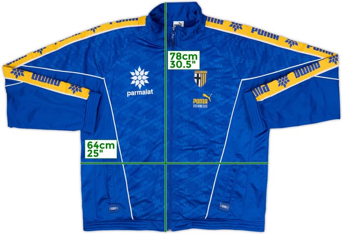 1995-97 Parma Puma Track Jacket - 9/10 - (L)