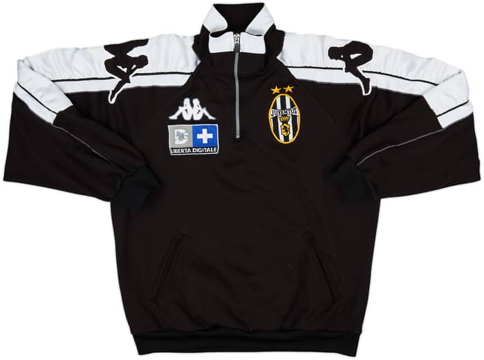 1998-99 Juventus Kappa 1/4 Zip Drill Top - 8/10 - (M)