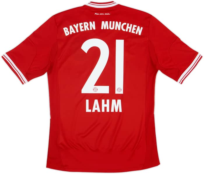 2013-14 Bayern Munich Home Shirt Lahm #21 - 6/10 - (S)