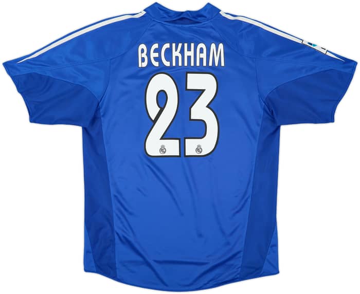 2004-05 Real Madrid Third Shirt Beckham #23 - 9/10 - (M)