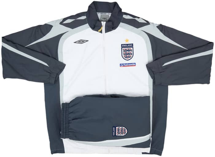 2007-09 England Umbro Tracksuit - 9/10 - (XL)