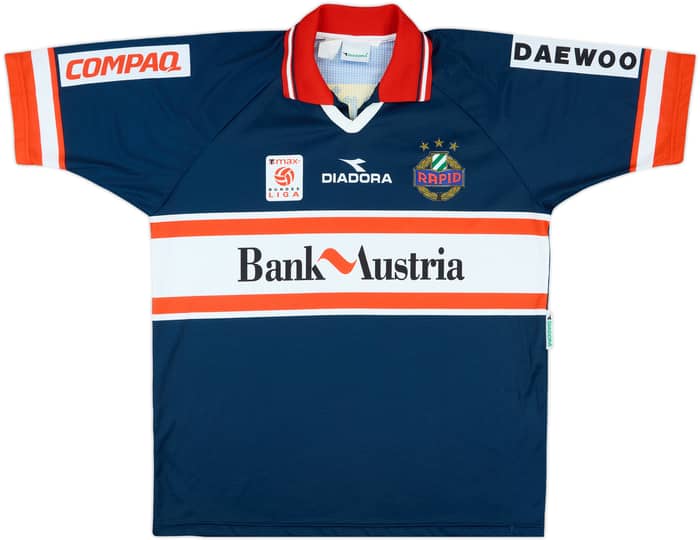 1998-99 Rapid Vienna Player Issue Away Shirt #10 - 8/10 - (XXL)