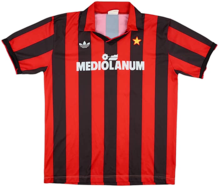 1990-91 AC Milan Home Shirt #2 - 8/10 - (L)