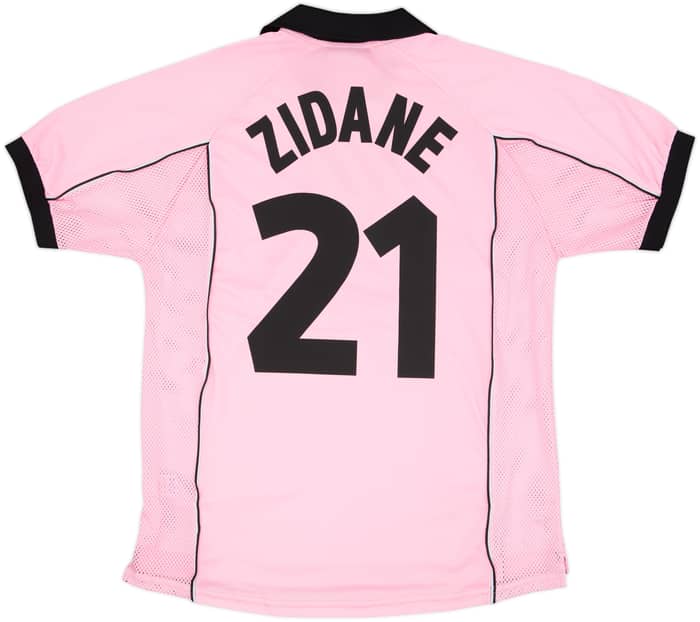 Camiseta de visitante Centenario del Juventus 1997-98 Zidane #21 - 9/10 - (L)