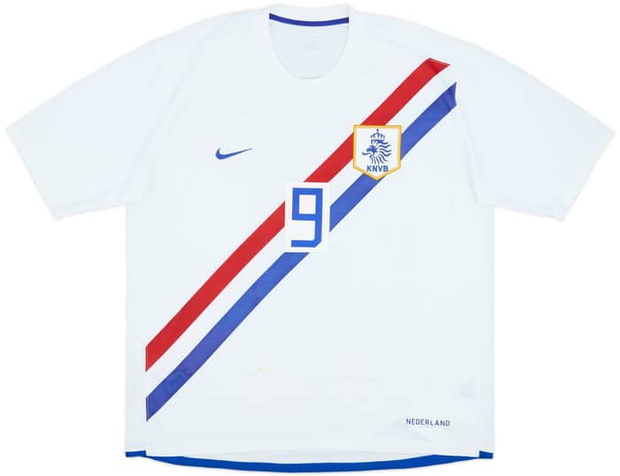 2006-08 Netherlands Away Shirt #9 - 5/10 - (XL)