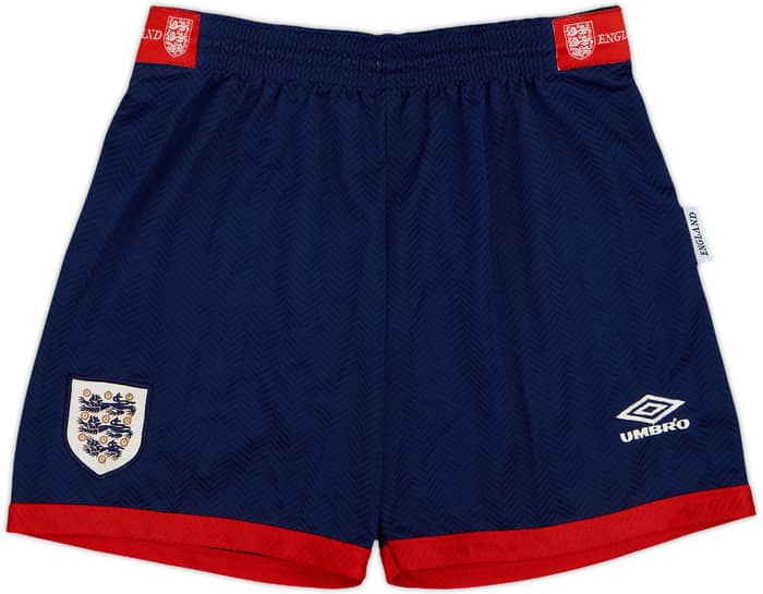 1993-95 England Home Shirt & Shorts - 8/10 - (XL)