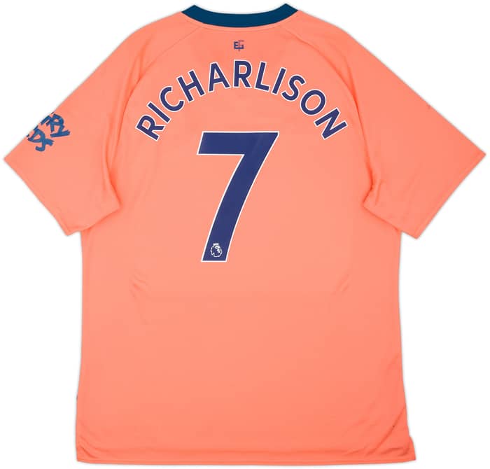 2019-20 Everton Away Shirt Richarlison #7 - 7/10 - (XL)