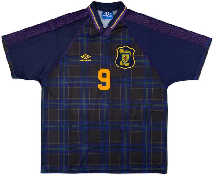1994-96 Scotland Home Shirt McCoist #9 - 8/10 - (XXL)