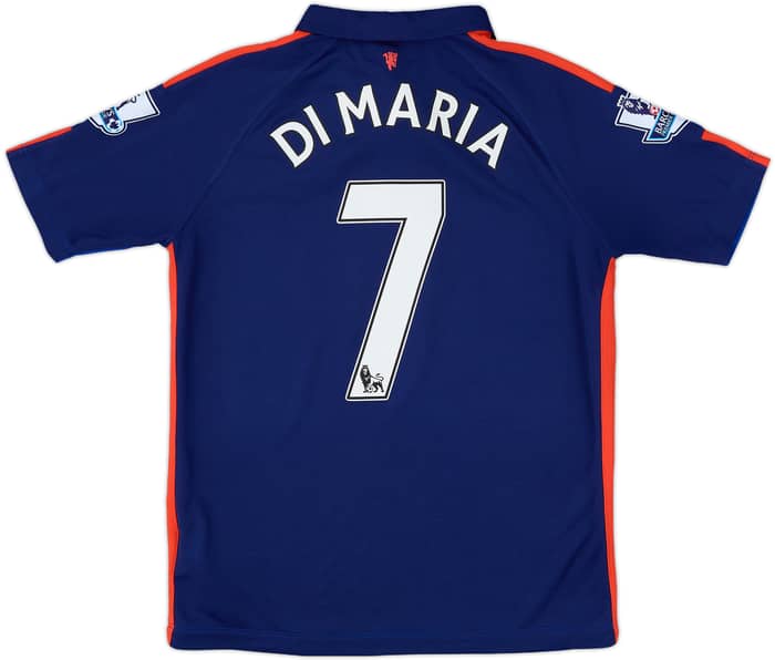 2014-15 Manchester United Third Shirt Di Maria #7 - 8/10 - (XL.Boys)