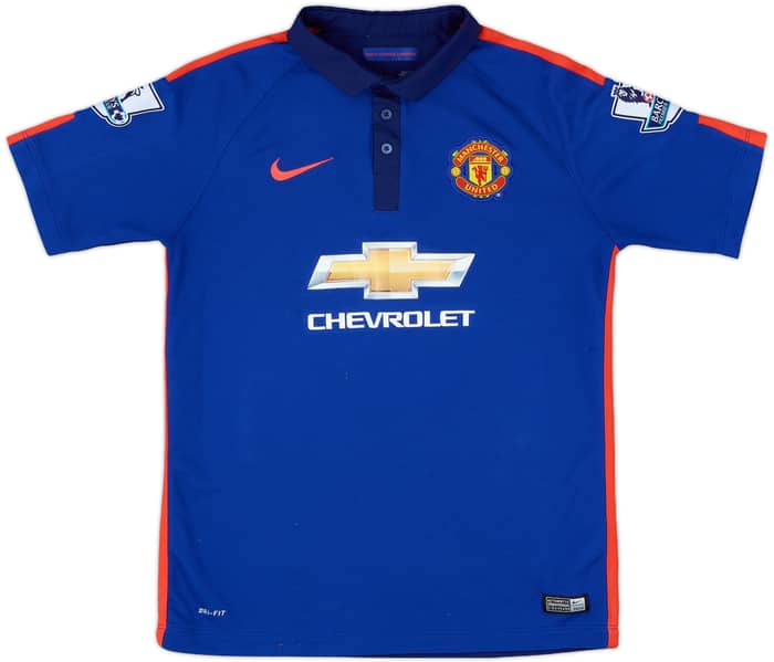 2014-15 Manchester United Third Shirt Di Maria #7 - 8/10 - (XL.Boys)