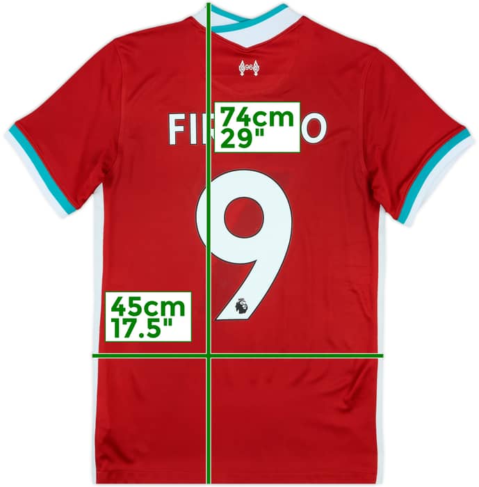 2020-21 Liverpool Home Shirt Firmino #9 - 8/10 - (Women's S)