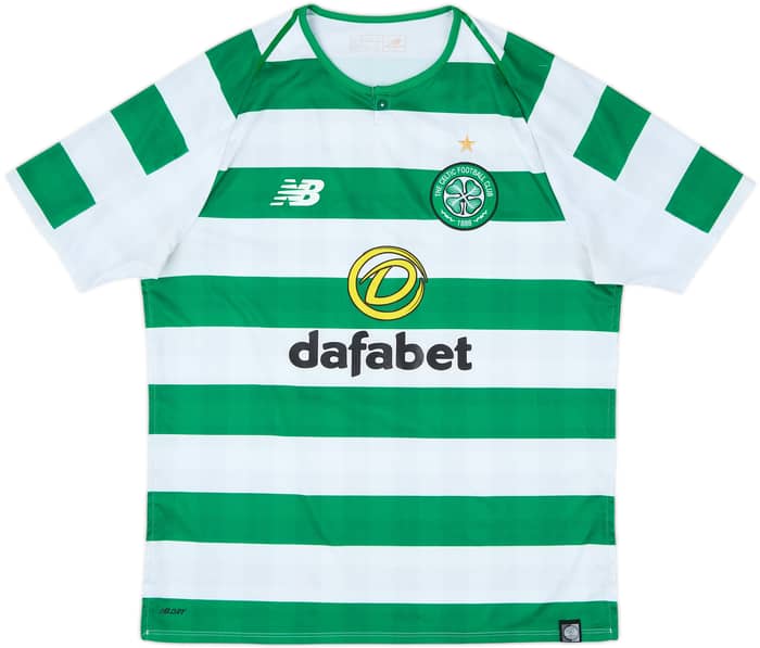 2018-19 Celtic Home Shirt Tierney #63 - 5/10 - (S)