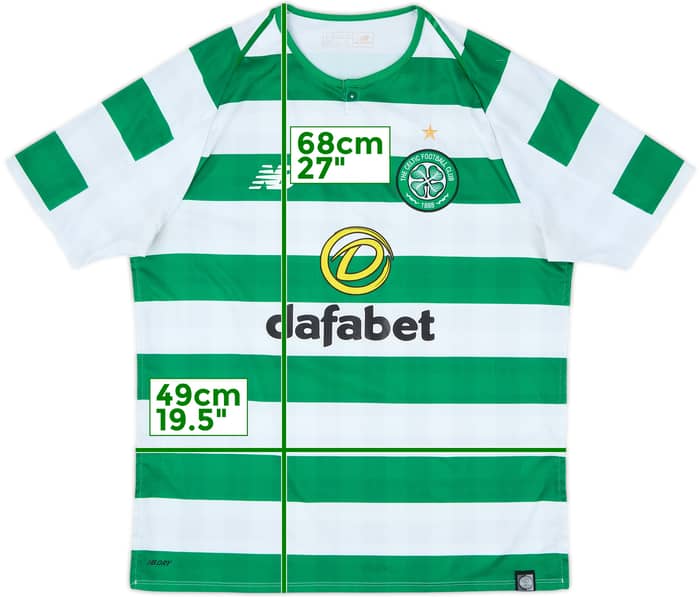 2018-19 Celtic Home Shirt - 7/10 - (S)