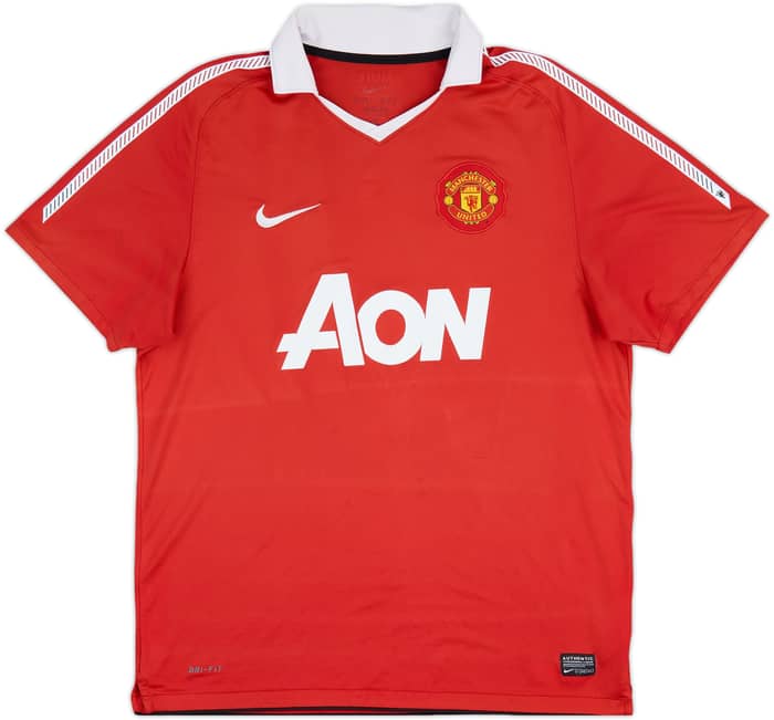 2010-11 Manchester United Home Shirt Berbatov #9 - 5/10 - (L)