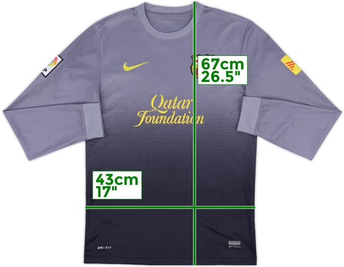 2012-13 Barcelona GK Shirt - 5/10 - (S)