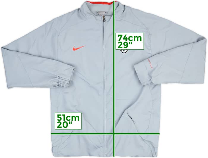 2008-09 Juventus Nike Track Jacket - 8/10 - (M)