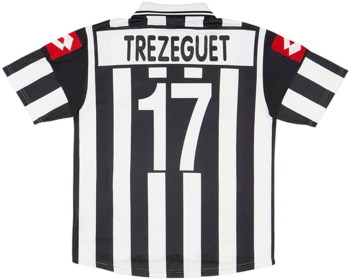 2001-02 Juventus Home Shirt Trezeguet #17 - 7/10 - (L)