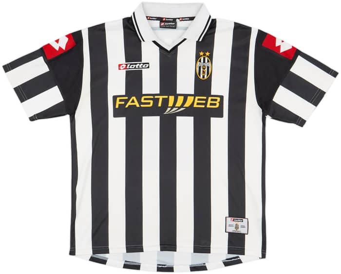 2001-02 Juventus Home Shirt Trezeguet #17 - 7/10 - (L)