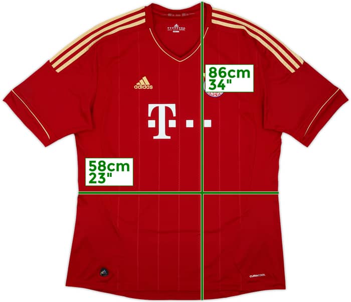 2011-13 Bayern Munich Home Shirt - 5/10 - (XXL)