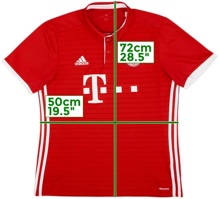 2016-17 Bayern Munich Home Shirt - 3/10 - (L)