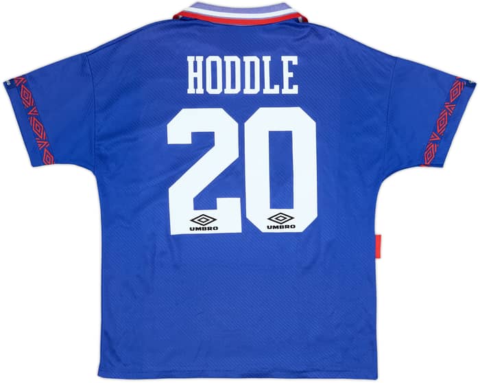 1993-94 Chelsea Home Shirt Hoddle #20 - 6/10 - (L)