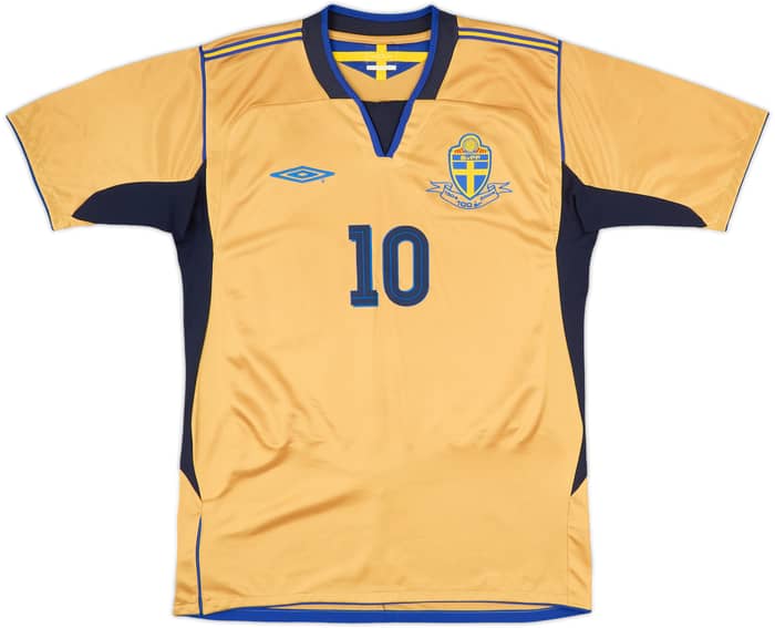 2004-05 Sweden Anniversary Third Shirt Ibrahimovic #10 - 8/10 - (M)