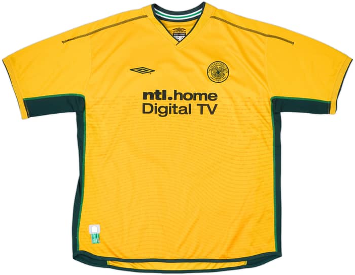 2002-03 Celtic Away Shirt Lennon #18 - 5/10 - (XXL)