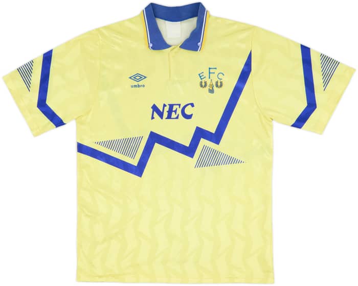 1990-92 Everton Away Shirt - 8/10 - (L)