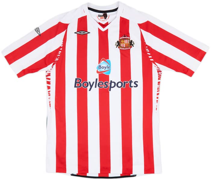 2007-08 Sunderland Home Shirt - 8/10 - (XL.Boys)