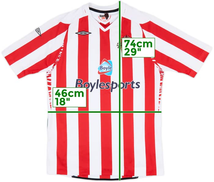 2007-08 Sunderland Home Shirt - 8/10 - (XL.Boys)