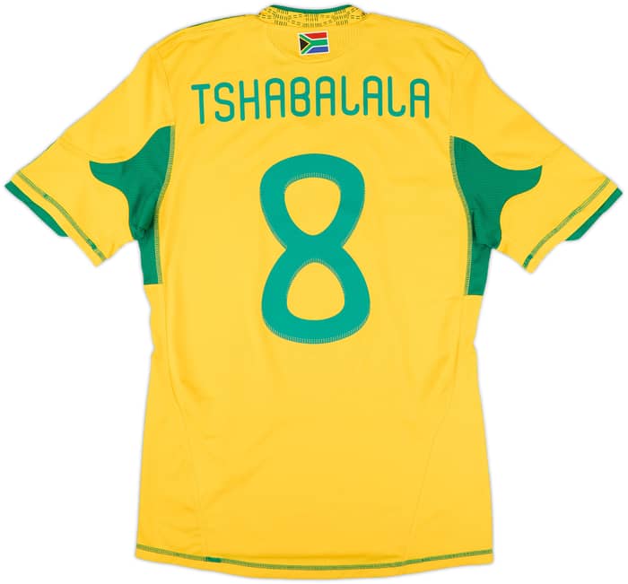 2009-11 South Africa Home Shirt Tshabalala #8 - 10/10 - (S)