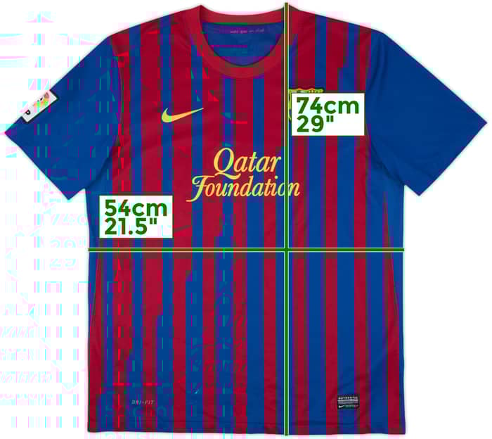 2011-12 Barcelona Home Shirt - 5/10 - (L)