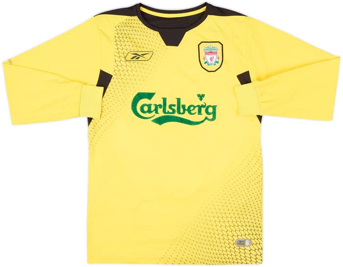 2004-06 Liverpool Away L/S Shirt Gerrard #8 - 8/10 - (XS)