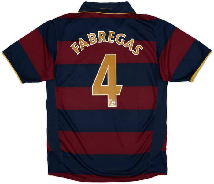 2007-08 Arsenal Third Shirt Fabregas #4 - 6/10 - (M)