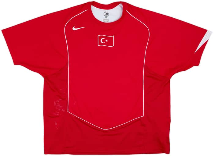 2004-06 Turkey Basic Home Shirt - 6/10 - (XXL)