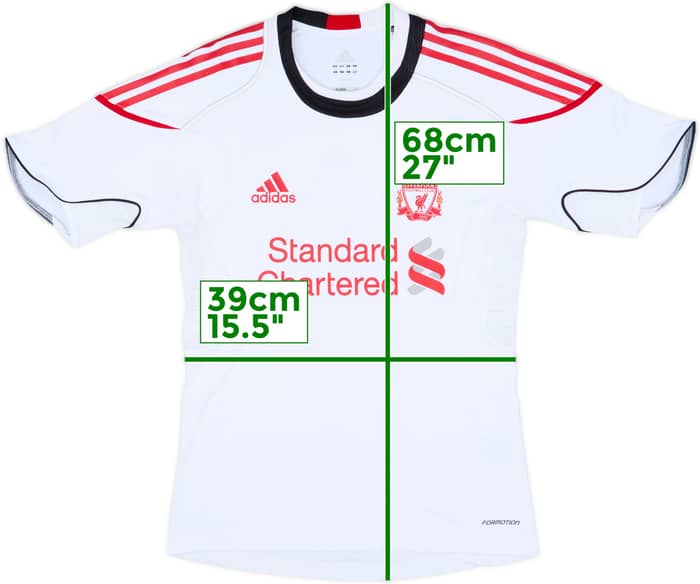 2010-11 Liverpool adidas Formotion Training Shirt - 9/10 - (S)