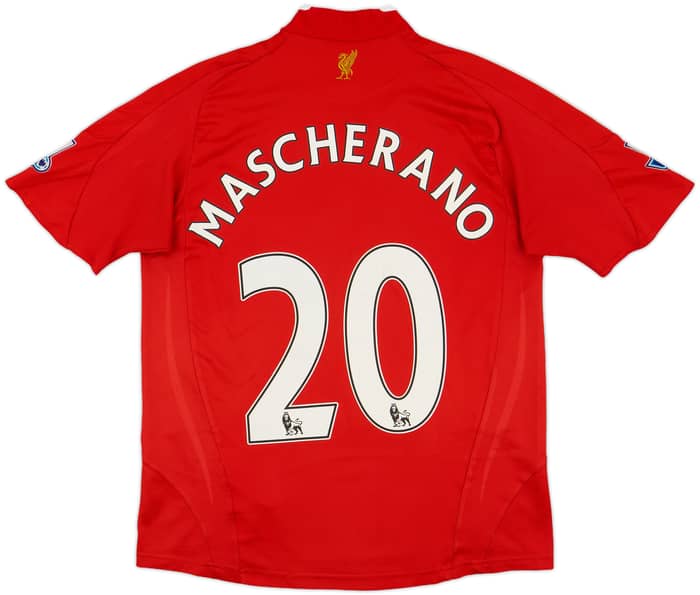 2008-10 Liverpool Home Shirt Mascherano #20 - 6/10 - (L.Boys)