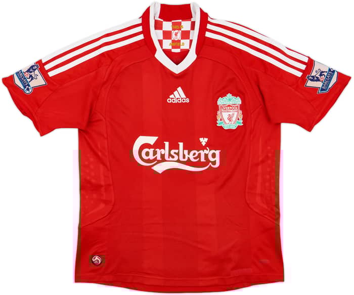 2008-10 Liverpool Home Shirt Mascherano #20 - 6/10 - (L.Boys)