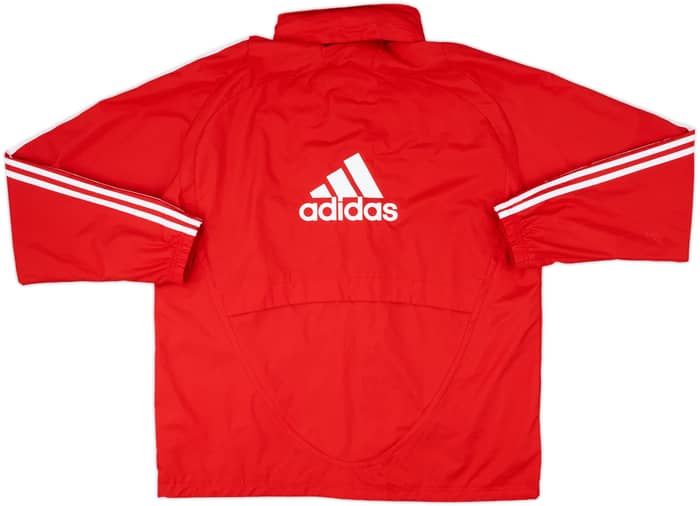 2008-09 Liverpool adidas Hooded Rain Jacket - 8/10 - (L/XL)