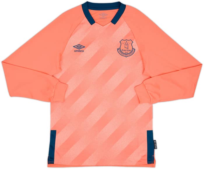 2019-20 Everton Away L/S Shirt Richarlison #7 - 8/10 - (S)