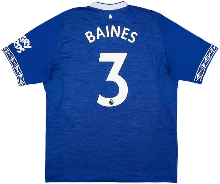 2018-19 Everton Home Shirt Baines #3 - 9/10 - (L)