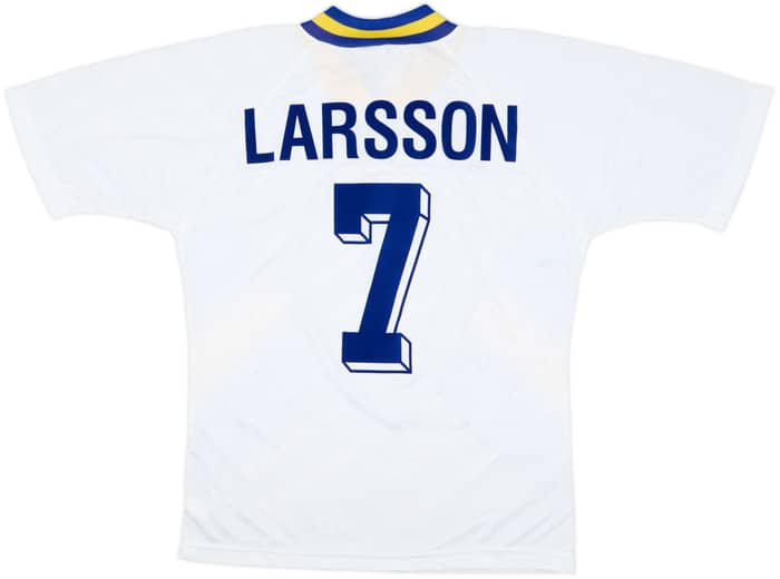 1994-96 Sweden Away Shirt Larsson #7 (M)