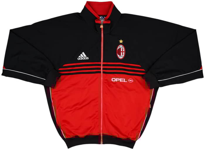 1999-00 AC Milan adidas Track Jacket - 8/10 - (M)